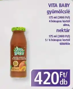 PlusMarket Vita baby gyümölcsle ajánlat