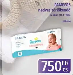 PlusMarket Pampers nedves törölköndö ajánlat