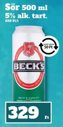 Family Diszkont beck's ajánlat