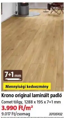 Bauhaus Krono original laminált padló ajánlat