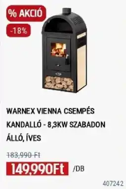 Praktiker Warnex vienna csempés kandalló ajánlat
