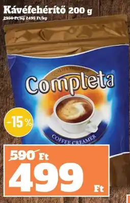 Family Diszkont Completa kávéfehérítő ajánlat