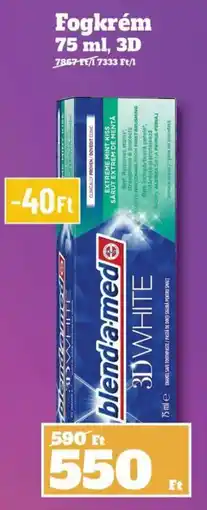 Family Diszkont blend-a-med 3d white ajánlat