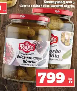 Family Diszkont Rege uborka saláta ajánlat