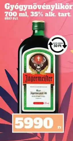 Family Diszkont Jägermeister ajánlat