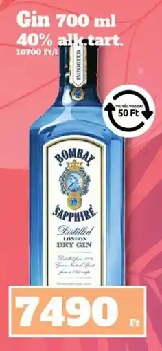 Family Diszkont Bombay sapphire ajánlat