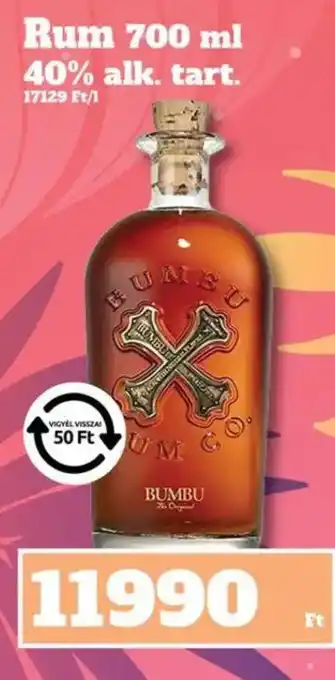 Family Diszkont Bumbu rum ajánlat