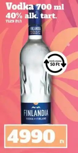 Family Diszkont Finlandia vodka ajánlat