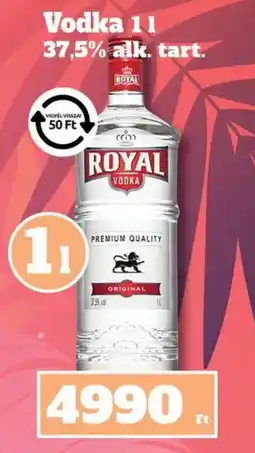 Family Diszkont Royal vodka ajánlat