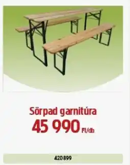Praktiker Sörpad garnitúra ajánlat