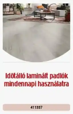 Praktiker Időtálló laminált padlók ajánlat