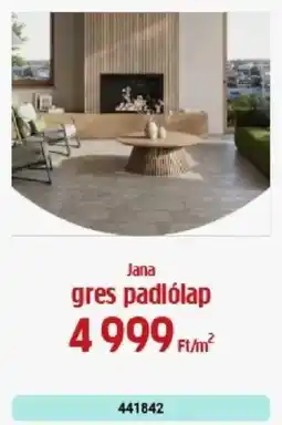 Praktiker Jana gres padlólap ajánlat