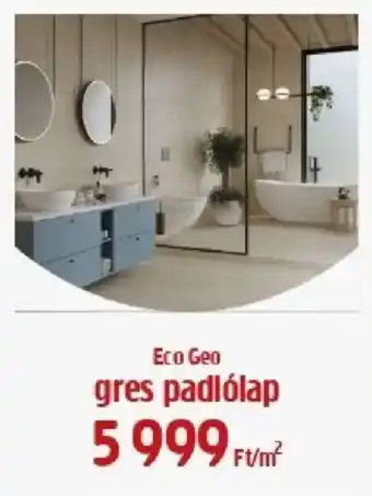 Eco Geo gres padlólap