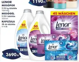 Azúr Lenor mosópor ajánlat