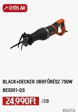 Praktiker Black+decker orrfűrész 750w bes301-qs ajánlat