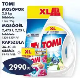 Azúr Tomi mosópor ajánlat