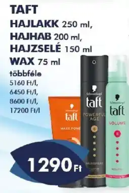 Azúr taft hajlakk hajhab hajzselé wax ajánlat