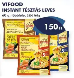 Azúr Vifood instant tésztás leves ajánlat