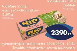 Azúr Rio Mare tonhal ajánlat