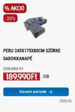 Praktiker Peru sarokkanapé ajánlat