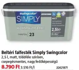 Bauhaus Simply Swingcolor falfesték ajánlat