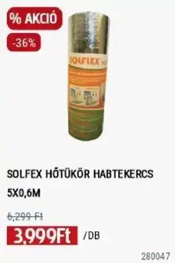Praktiker Solflex hőtükör habtekercs ajánlat