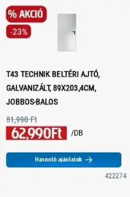 Praktiker Technik beltéri ajtó ajánlat
