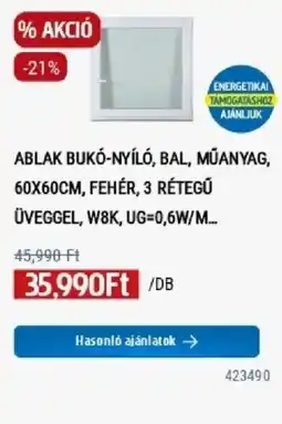 Praktiker Ablak bukó-nyíló ajánlat