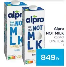 GRoby Alpro not milk ajánlat