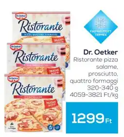 GRoby Dr Oetker Ristorante pizza ajánlat