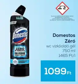 GRoby Domestos zéró wc vízkőoldó gél ajánlat