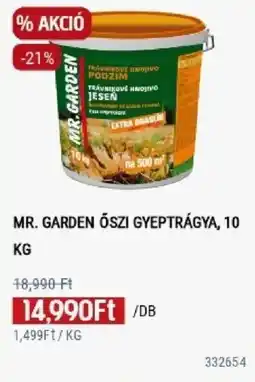 Praktiker Mr. garden őszi gyeptrágya ajánlat