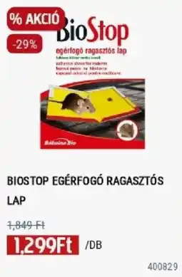 Praktiker BioStop egérfogó ragasztós lap ajánlat