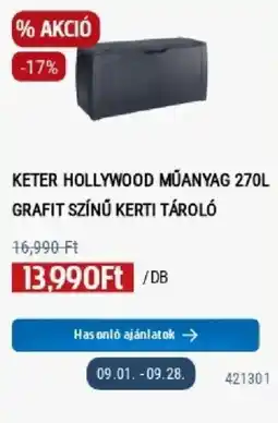 Praktiker Keter hollywood műanyag tároló ajánlat