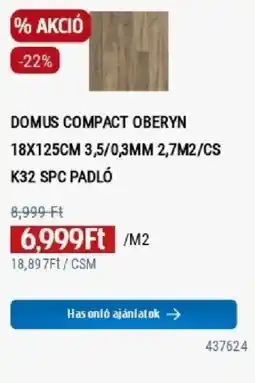 Praktiker Domus compact oberyn ajánlat