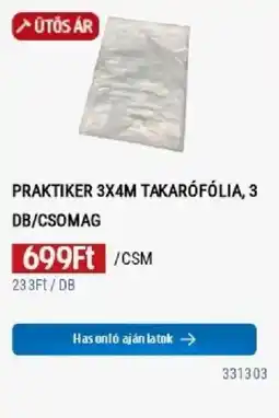 Praktiker Praktiker takarófólia ajánlat