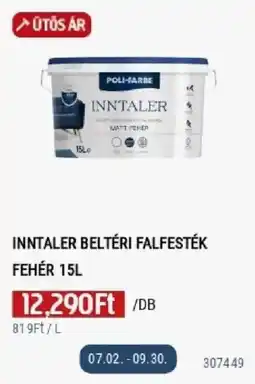 Praktiker Inttaler beltéri falfesték ajánlat