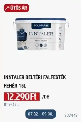 Inttaler beltéri falfesték