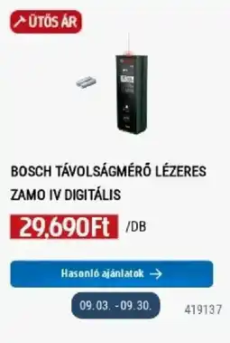 Praktiker Bosch távolságmérő lézeres zamo iv digitális ajánlat