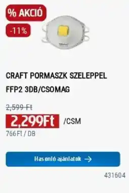 Praktiker Craft pormaszk ajánlat