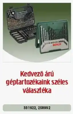 Praktiker Bosch géptartozék ajánlat