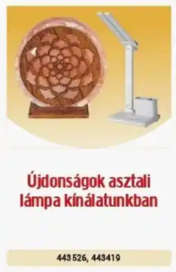 Praktiker Újdonságok asztali lámpa ajánlat
