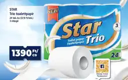 Goods Market Star trio toalettpapír ajánlat
