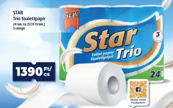 Star trio toalettpapír