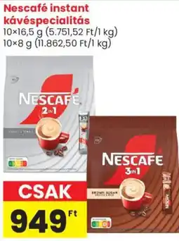 Spar Market Nescafe instant kávéspecialitás ajánlat