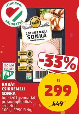 PENNY Karát csirkemell sonka ajánlat