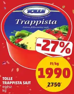 PENNY Tolle trappista sajt ajánlat