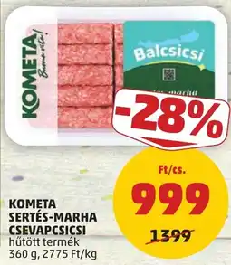 PENNY Kométa sertés-marha csevapcsicsi ajánlat