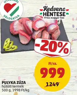 PENNY Kedvenc Hentese Pulyka zúza ajánlat