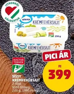 PENNY Sissy krémfehér sajt ajánlat
